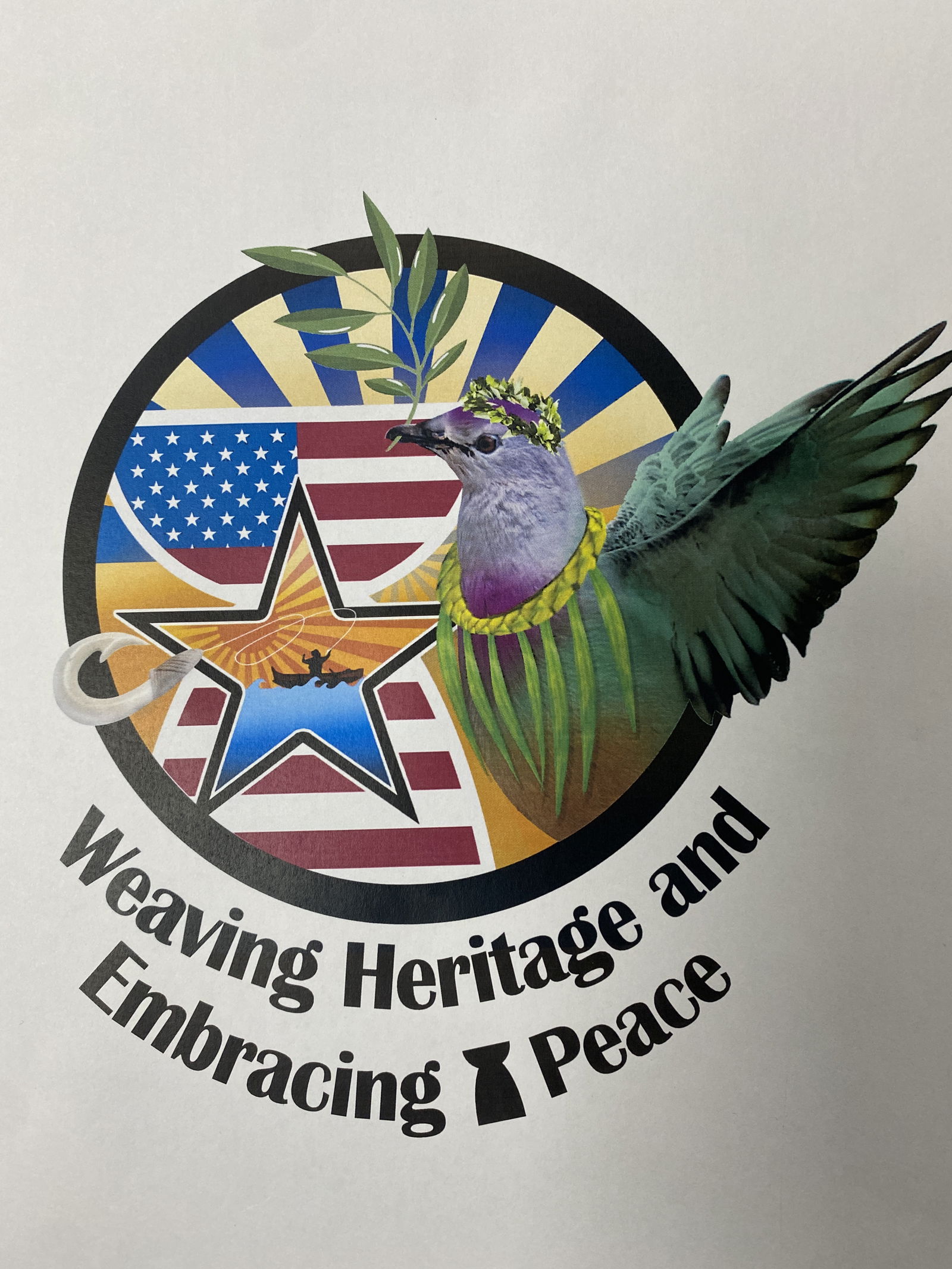 The logo and theme for this year’s Liberation Day season were created by Kagman High School student Isabella Yiftheg.