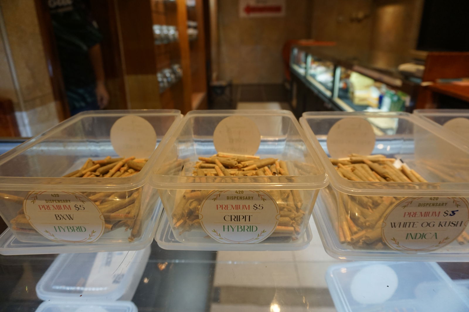 A selection of prerolls are available at 420 Lounge.