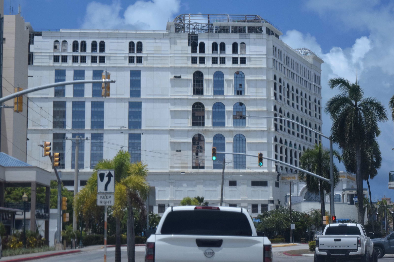 The Imperial Pacific International hotel and casino building on April 3, 2025.Photo by Emmanuel T. Erediano
