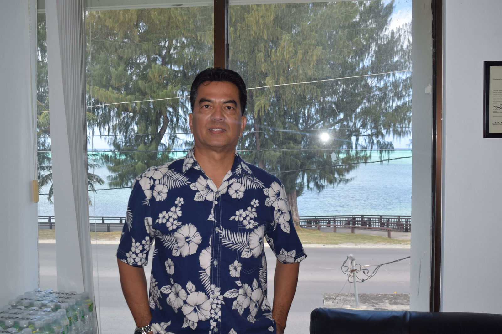 Saipan Little League Baseball Inc. President Ray N. YumulPhoto by Emmanuel T. Erediano