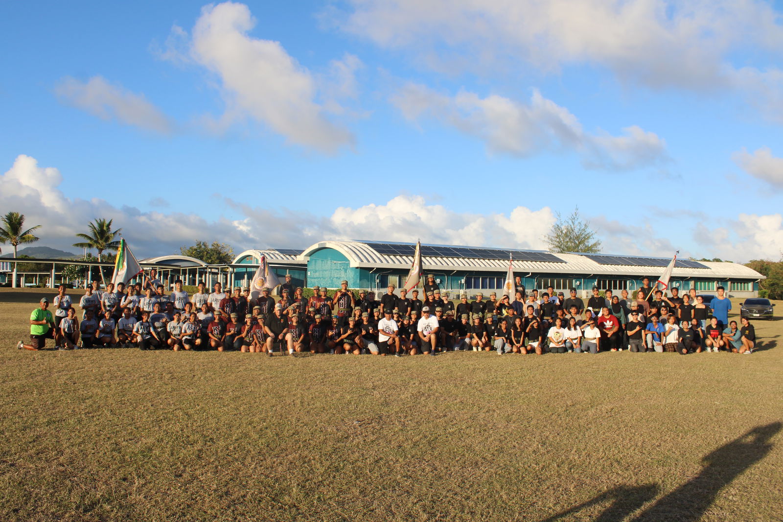 2025 JCLC 1st Day Brigade Formation group photo