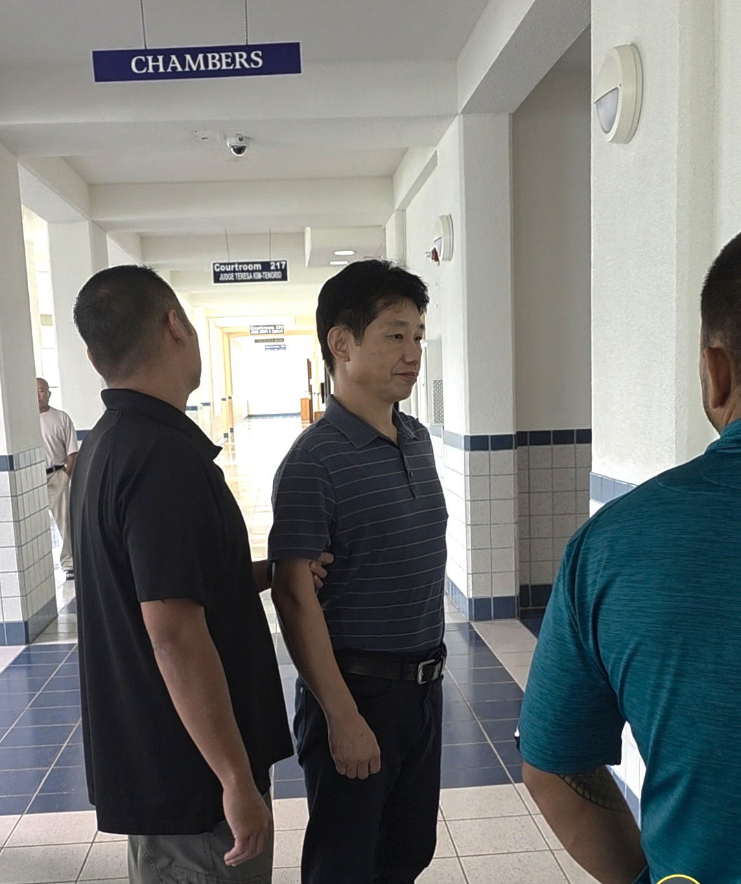 F&S Corporation owner Chuilian Fu was taken into the custody of the CNMI Marshals after the jury’s verdict was announced.