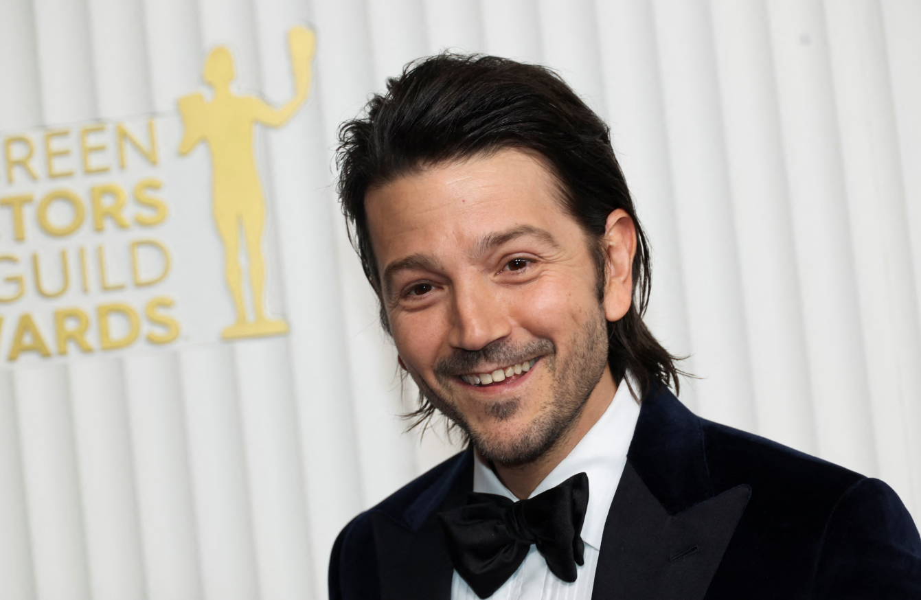 Diego Luna attends the 29th Screen Actors Guild Awards at the Fairmont Century Plaza Hotel in Los Angeles, California, Feb.  26, 2023.REUTERS