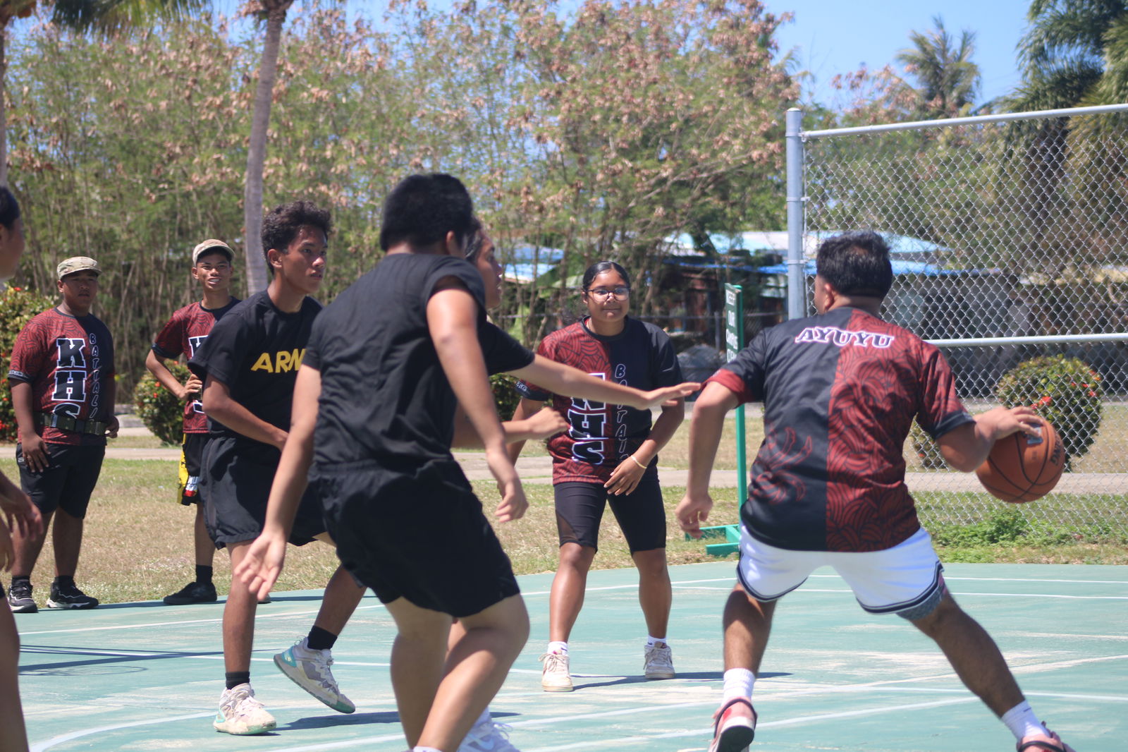 SSHS vs KHS basketball game
