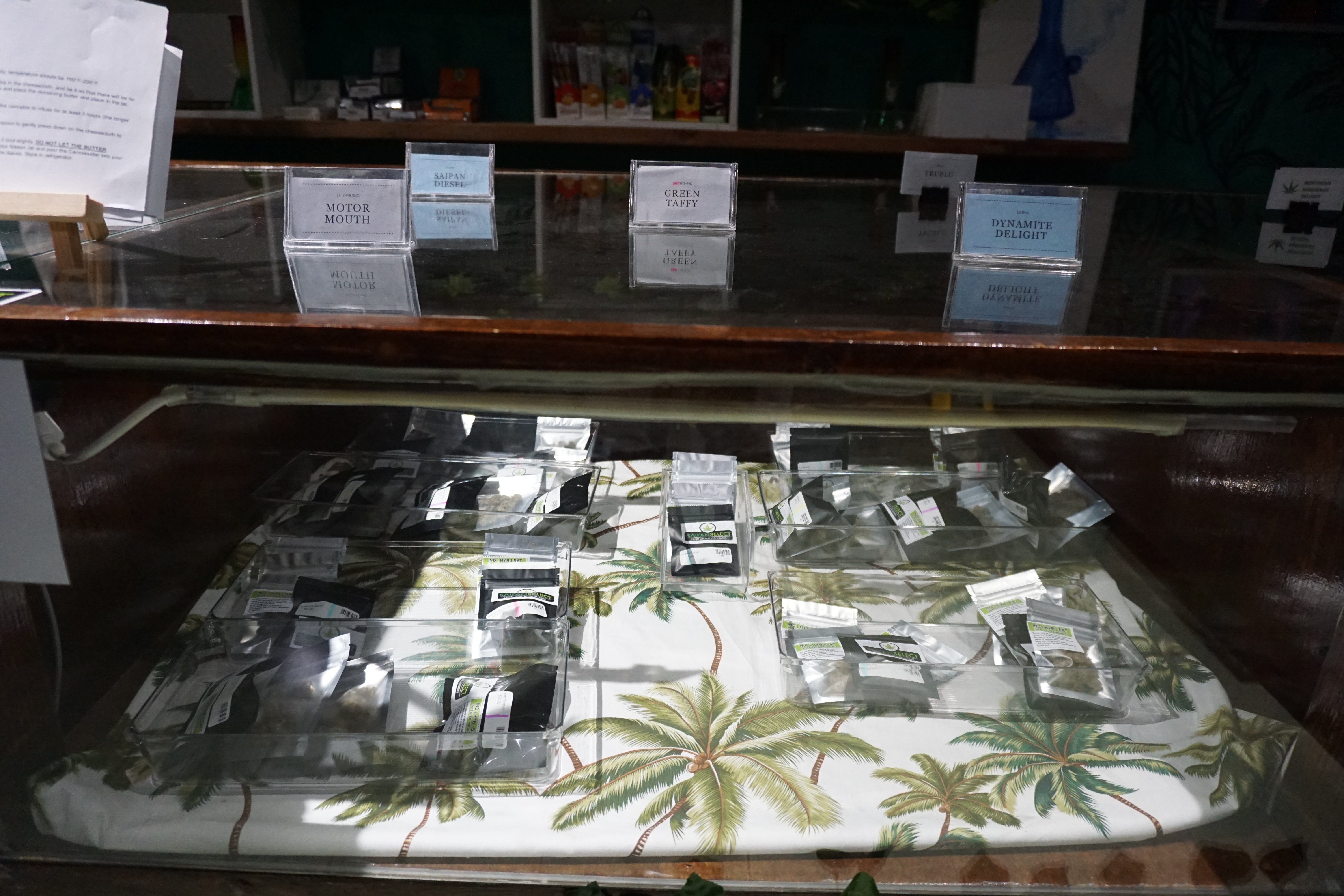 Some of the merchandise waiting for you at Saipan Select.