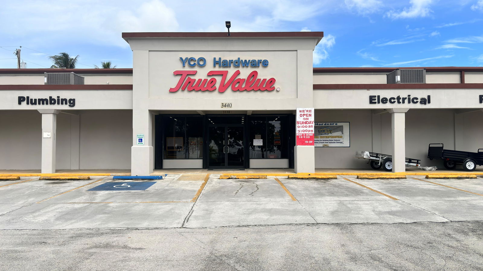 YCO Corporation’s True Value hardware store in Garapan.  