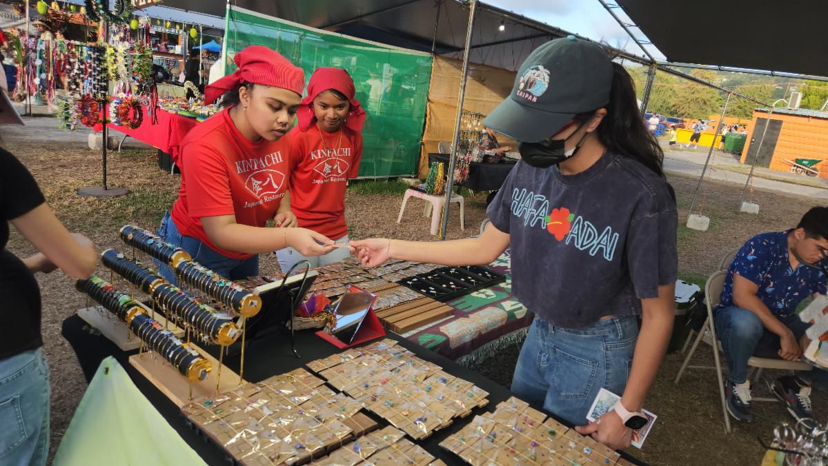 Local artists and craftsmen are part of the 26th Annual Taste of the Marianas International Food Festival on May 17, 2025, at American Memorial Park, Saipan. 