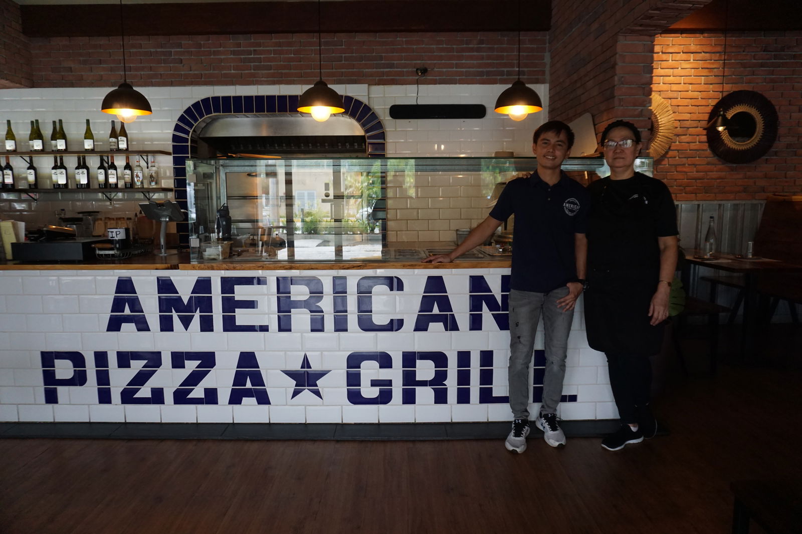 Reggie Orilla, left, and Maria Teresa Caren.