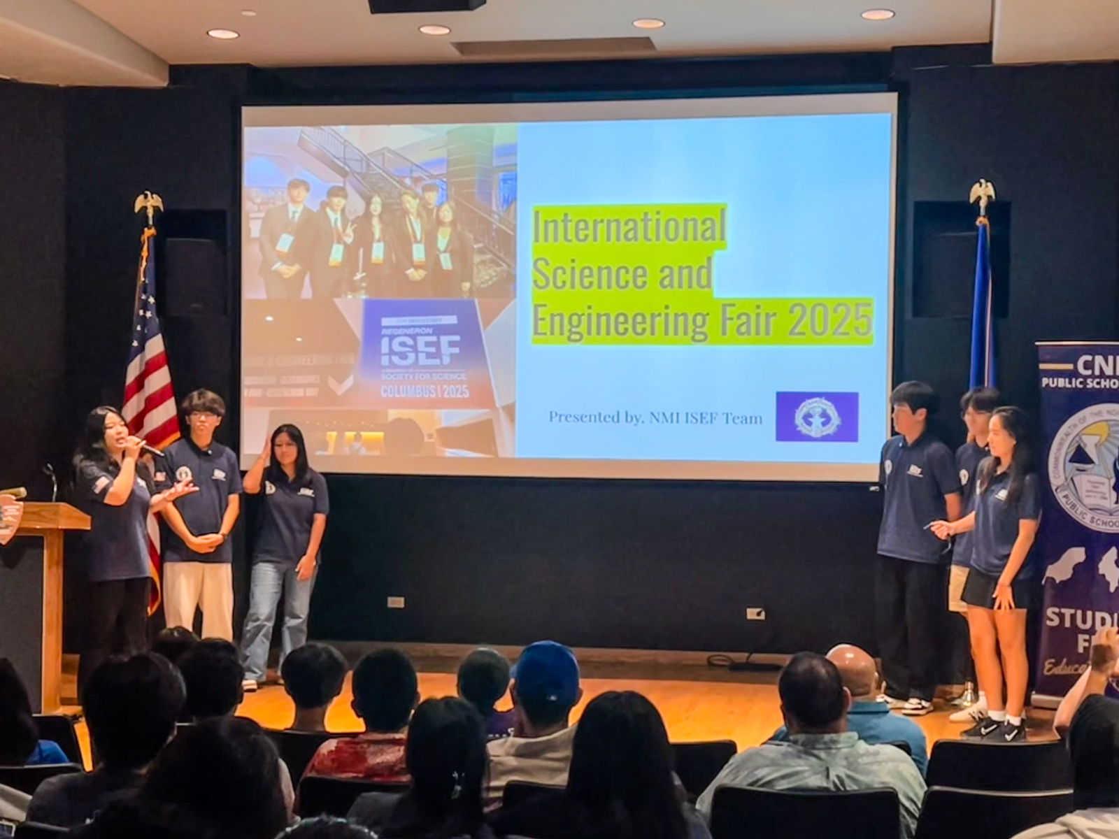 A group of five CNMI students participated in the Regeneron International Science and Engineering Fair this month. The annual fair features top projects from states, territories, and countries around the world, offering participants the chance to gain global recognition, scholarships, monetary awards, and enrichment opportunities.