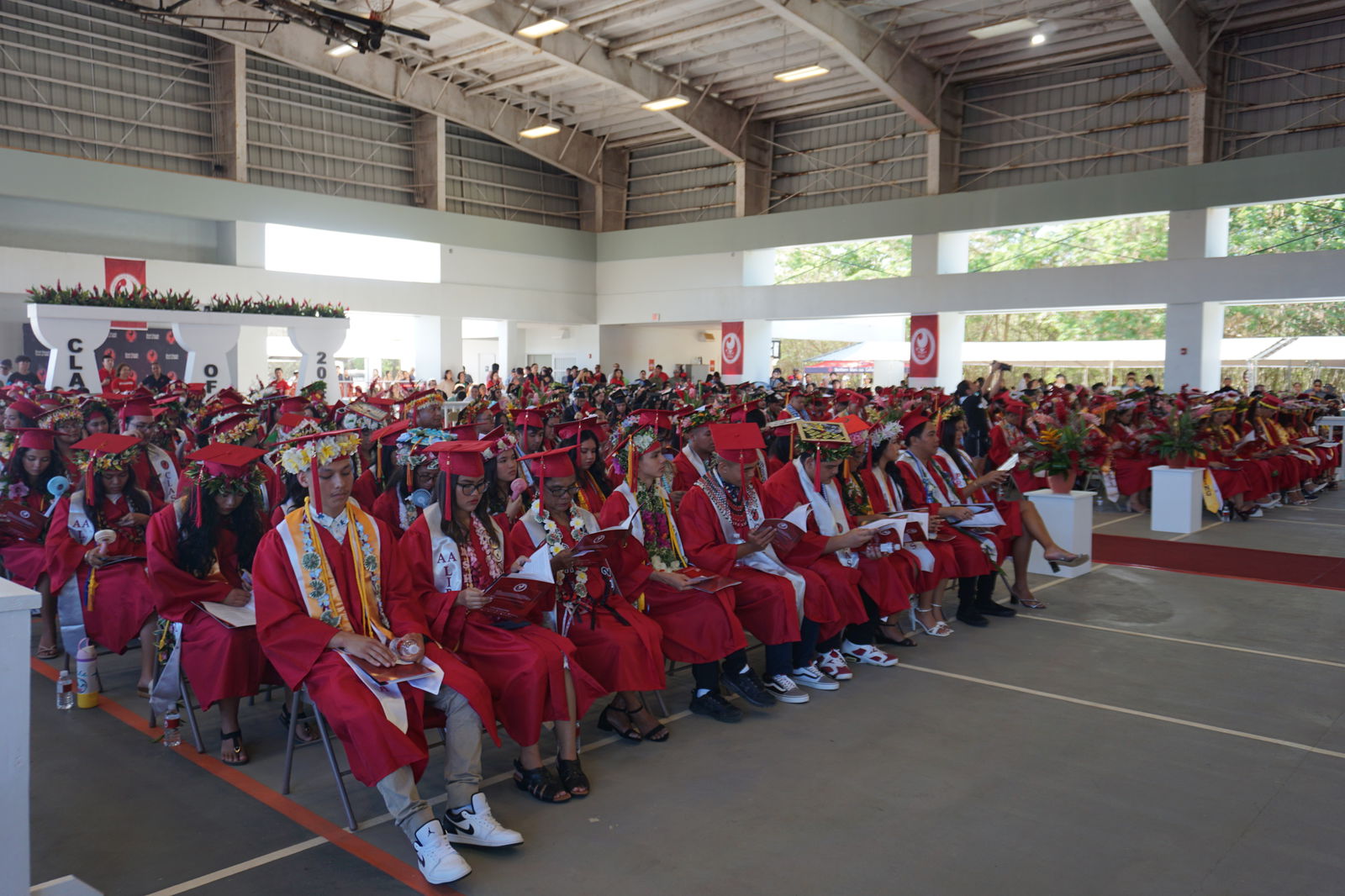 The graduates received Associate of Arts and Bachelor of Science degrees in fields such as nursing, education, natural resources management, fire science technology, business administration, and more. 