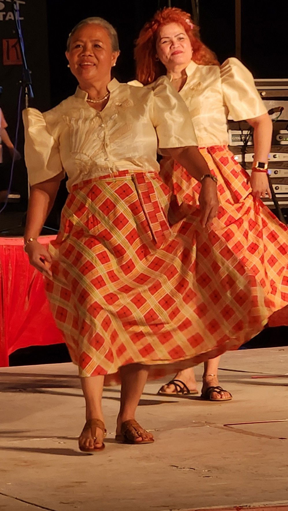 Dancers perform a traditional Filipino number at the 26th Annual Taste of the Marianas International Food Festival on May 10, 2025, at American Memorial Park, Saipan. 