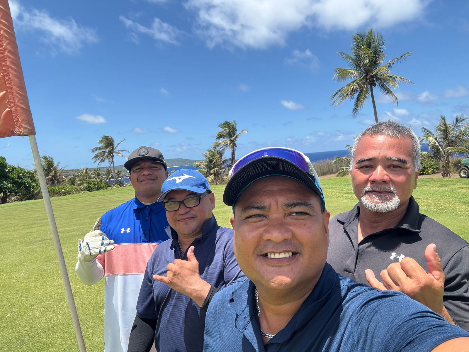 Alfred Aldan, Nick Sonoda, Eddie Terlaje and Sim Iramk.