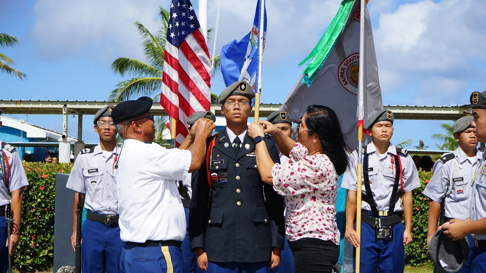 C/MAJ Jolash Saluta is promoted to the rank of C/LTC.