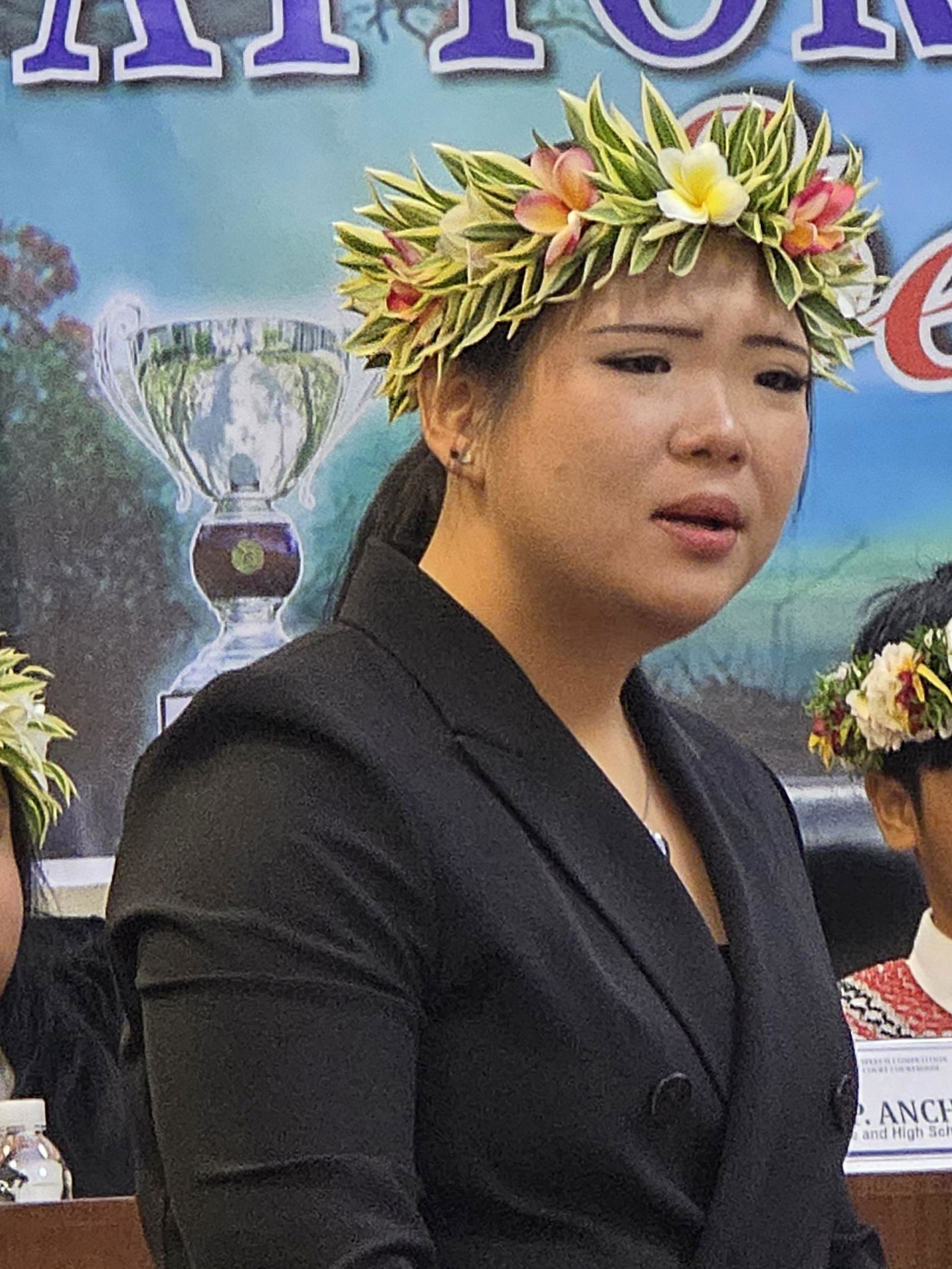 Tae Hee Kim, a senior at Grace Christian Academy, placed second.