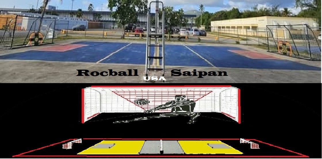 The new Rocball Court at Marianas High School