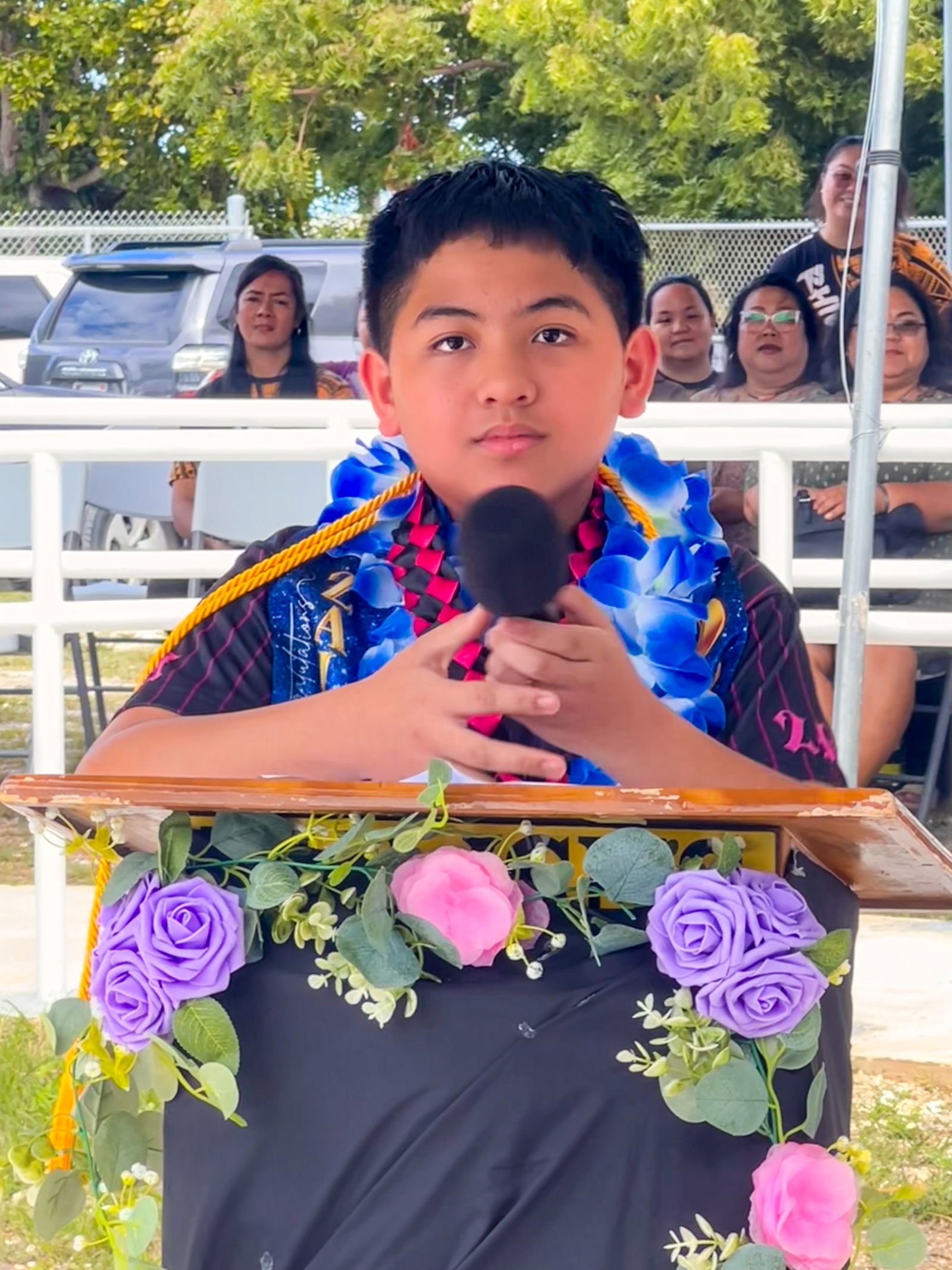 Zaijan Lorenzo Curameng Hocog is the class valedictorian. 