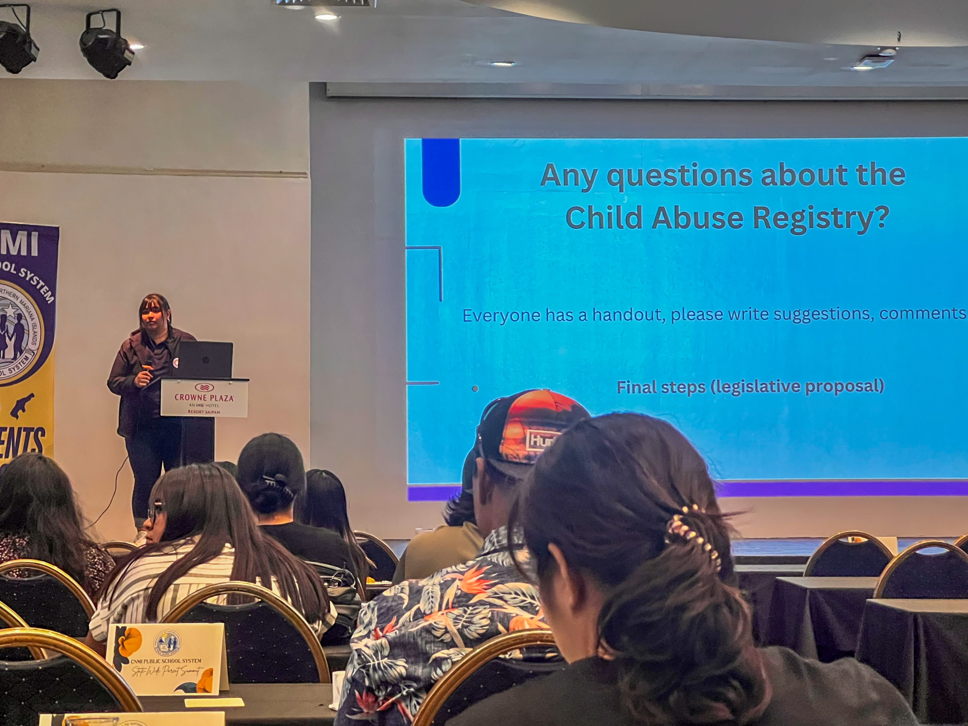 Division of Youth Services-Child Protective Services’ Mariah M. Barcinas talks about the division’s programs.