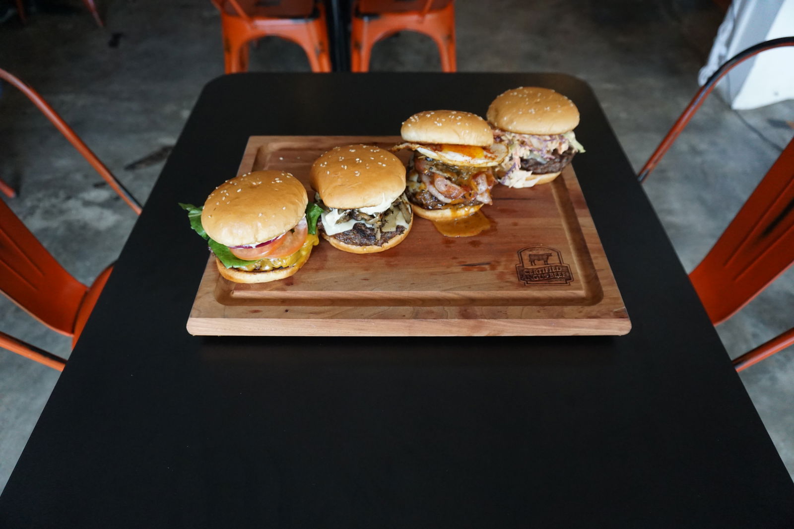 All kinds of great options await customers at Inas' Kitchen for National Burger Day.