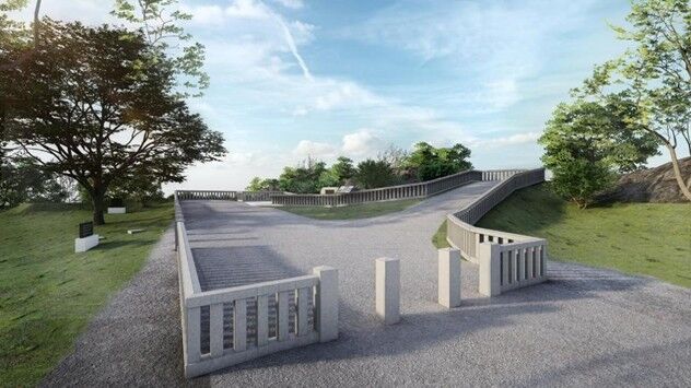 A&E design has been completed for ADA/code compliant stairs, walkways, viewing platforms, a ramp, guardrails, and an improved parking area at Suicide Cliff on Saipan.