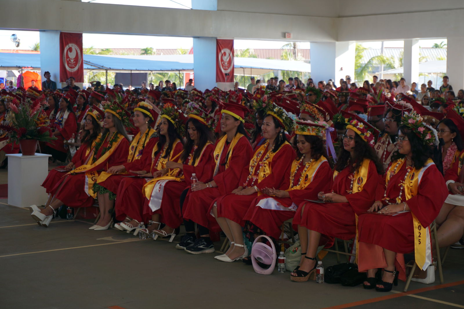 This year’s commencement theme was “The Flame of Culture, the Power of Knowledge.”