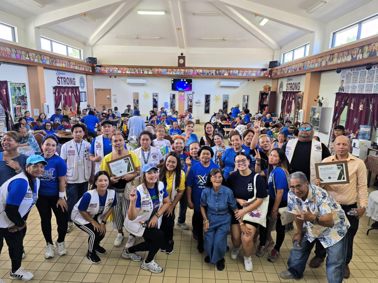 The Saipan Beacon Lions Club celebrated the island’s senior citizens by sponsoring free beauty services, Zumba, lunch, and more at the Manamko’ Center in Garapan on Wednesday, May 14. 