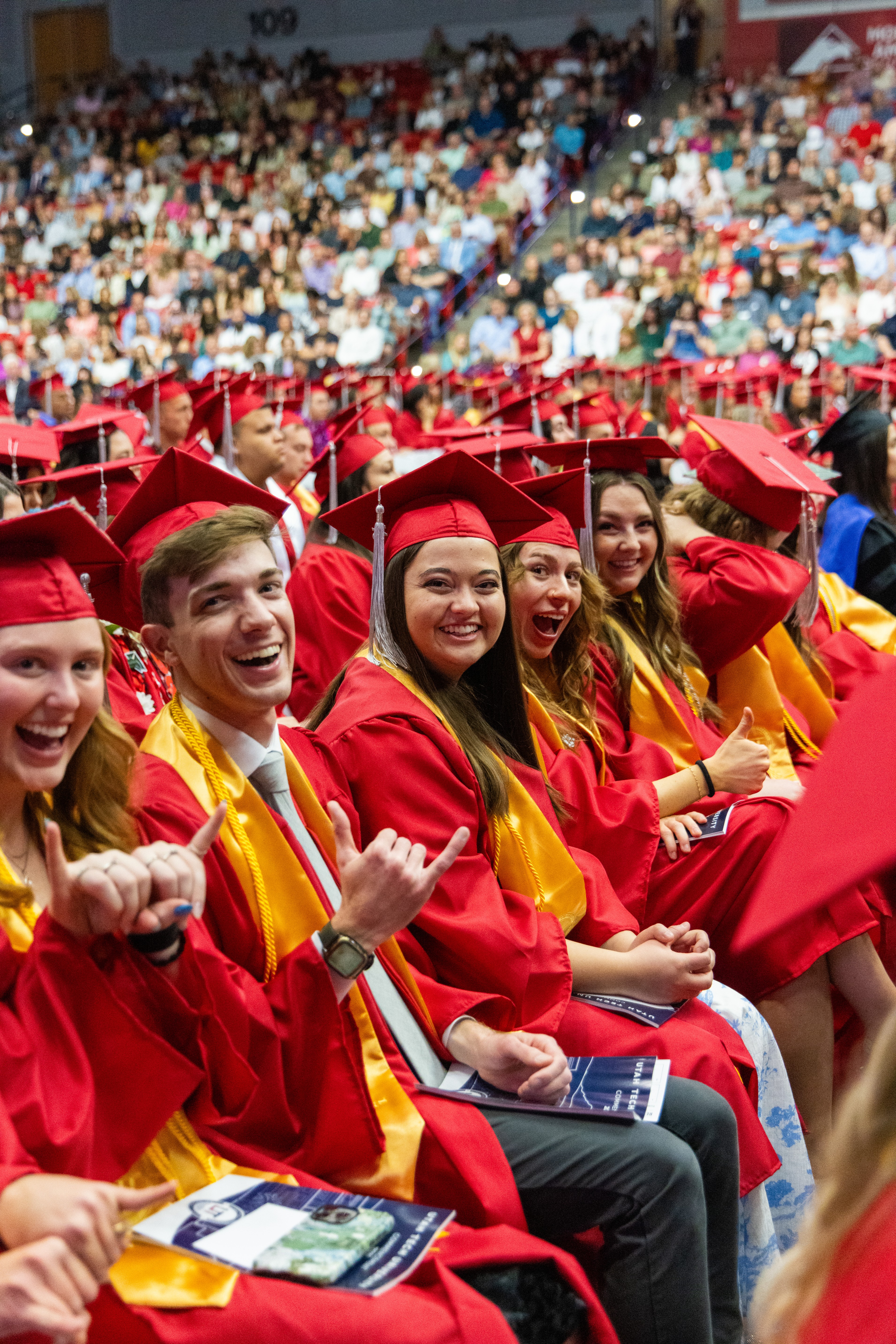 2025 Utah Tech University graduates were honored at the 114th Commencement ceremonies last week.Utah Tech University photo