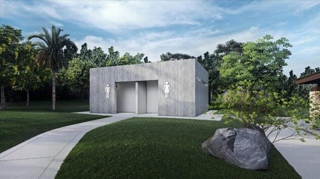 A&E design has been completed for a new restroom at Last Command Post on Saipan.