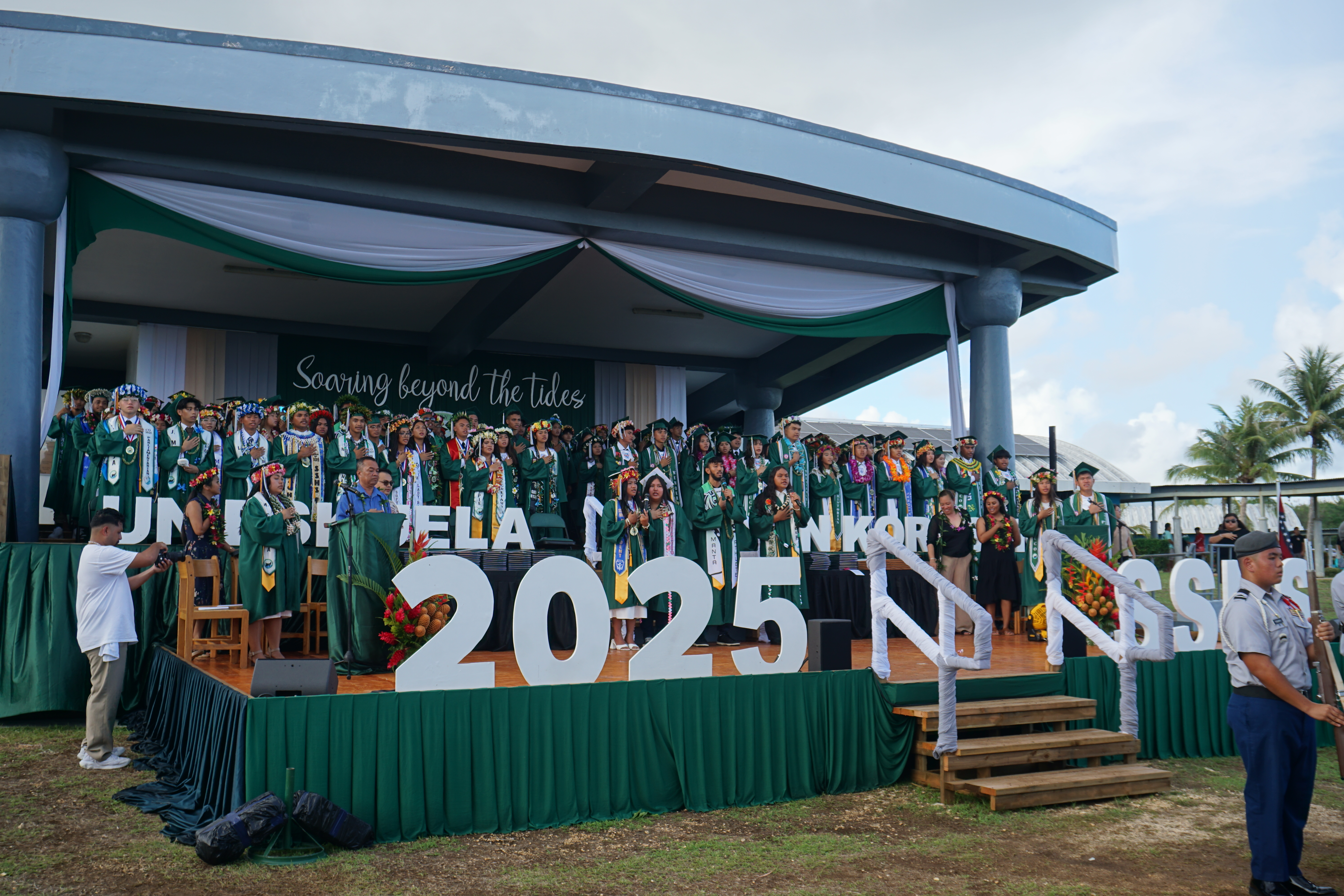 Saipan Southern High School graduated 173 Mantas this year.