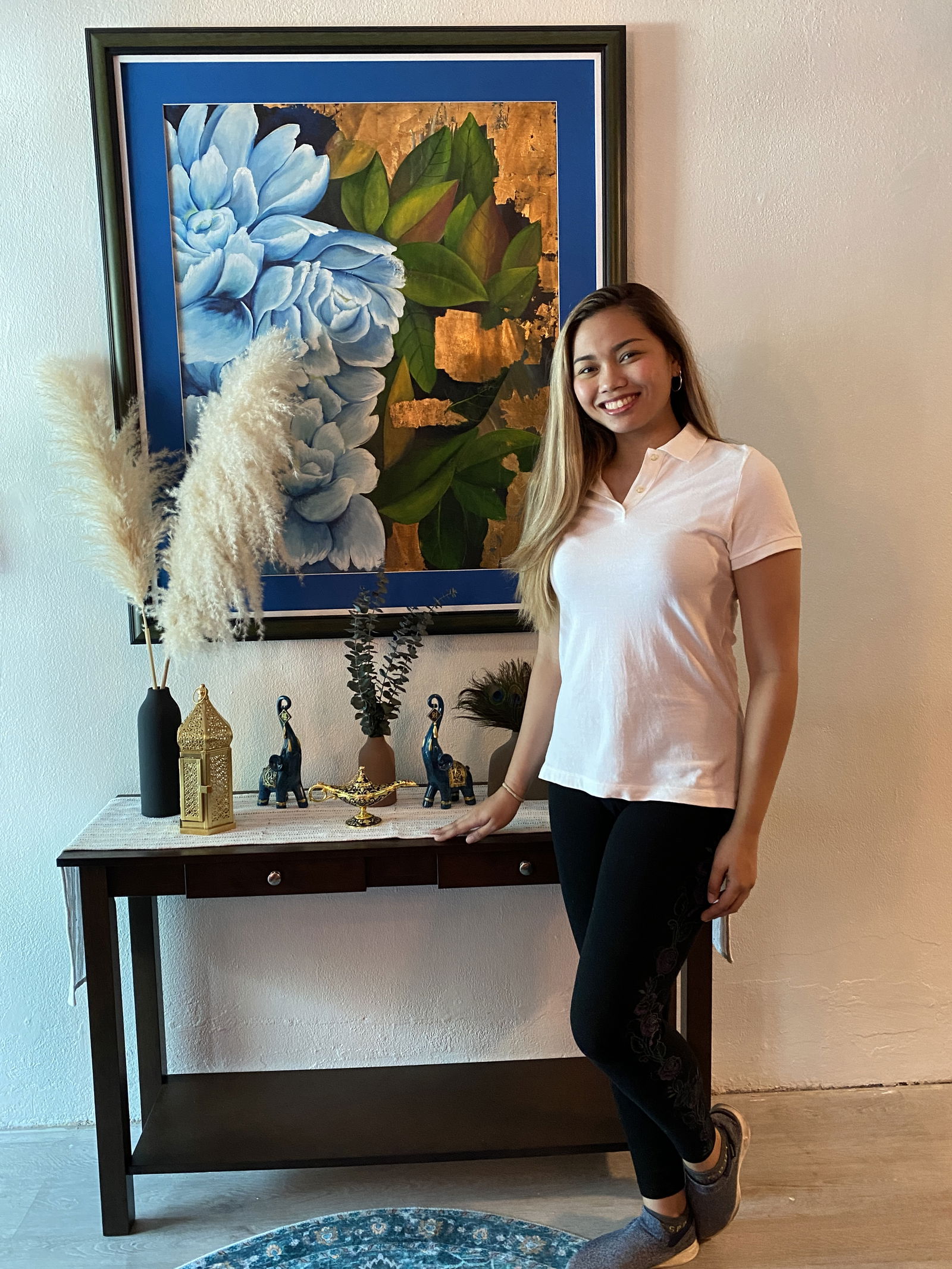 Zowie Cruz, spa supervisor, toured Variety around the spa facility.