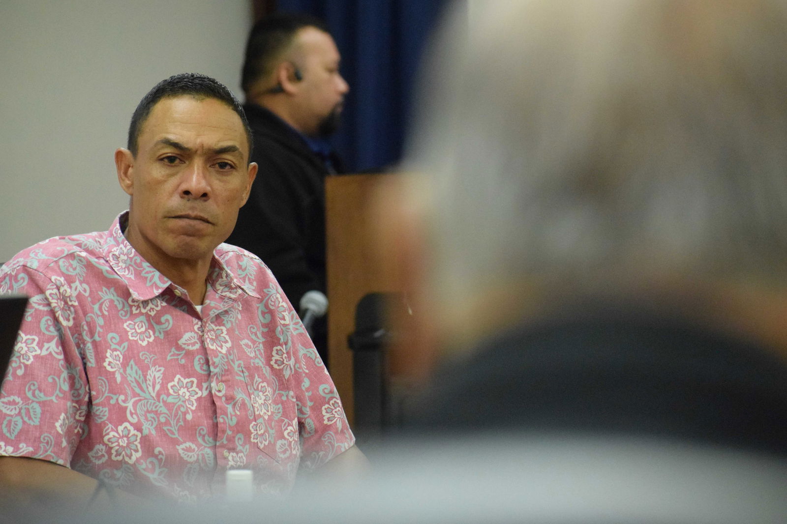 Senate President Dennis James Mendiola listens during the Senate Committee on Gaming’s meeting with Commonwealth Casino Commission officials in the Senate chamber on Wednesday.Photo by Emmanuel T. Erediano
