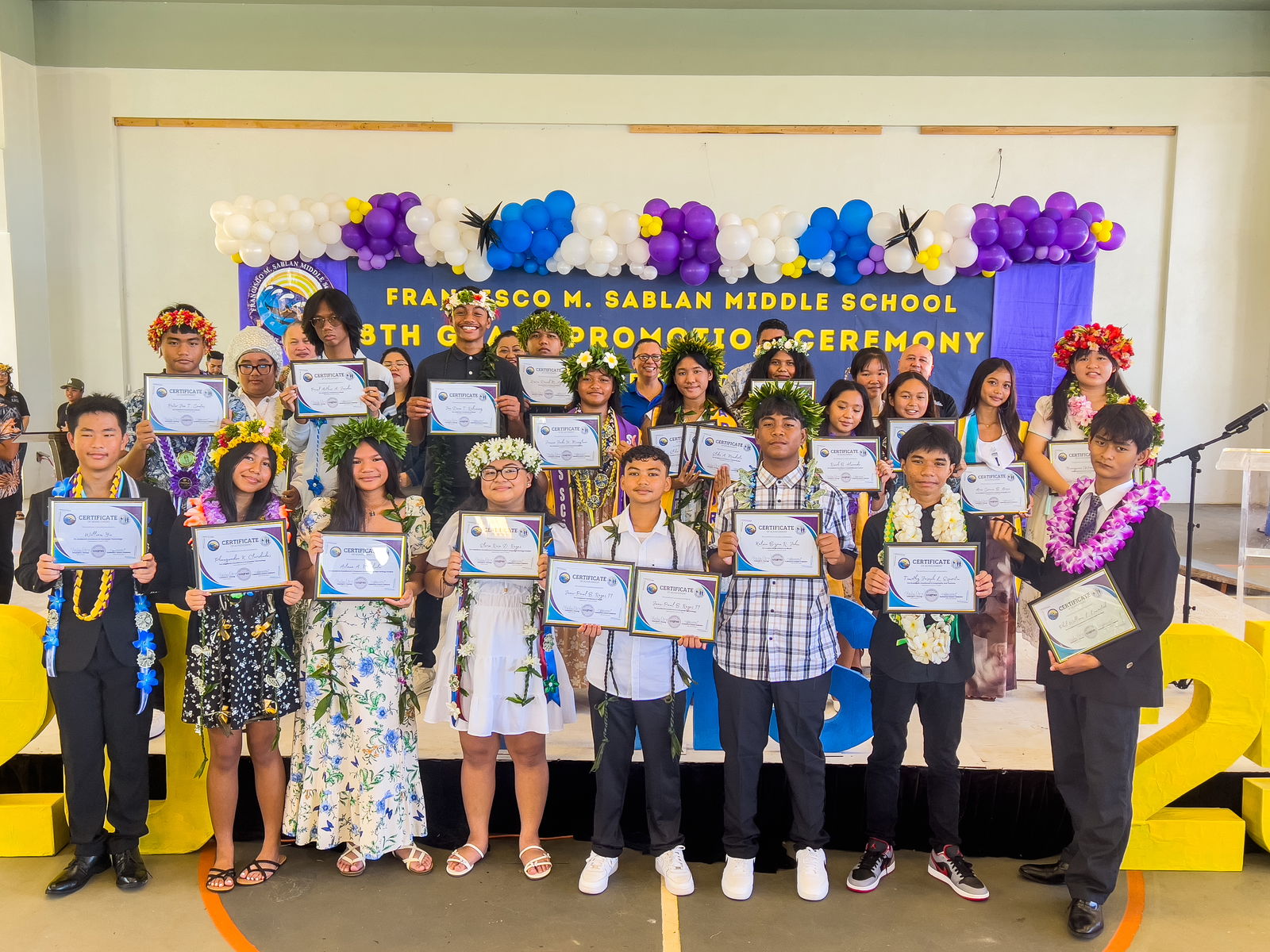 The Excellence in Subject awardees are  William Yu, Jean Paul B. Reyes, Phangwadee K. Claridades, Elika A. Mendiola, Elerie Rose D. Reyes, Ailana A Mendiola, Jannie Jade H. Manglona, Yoheveth Adeline Feria, Gabriella Jesusa H. Mitchell, Yuanyuan Wren Xu, Phil William L. Lumactod, Yi Yan, Arra Serena B Arceo, Paul Arthur A. Jacoba, Umme Salma M. Islam, Kelvin Bryan R. John, Jon Dane T. Rebuenog, Peter Joe T. Santos, Roman David M. Ayuyu, Ricah B. Alvarado, Timothy Joseph L. Espiritu, Jie Yi Yan,  Kelvin Bryan Ropon John, and Kris Angel Alcasid Patricio.