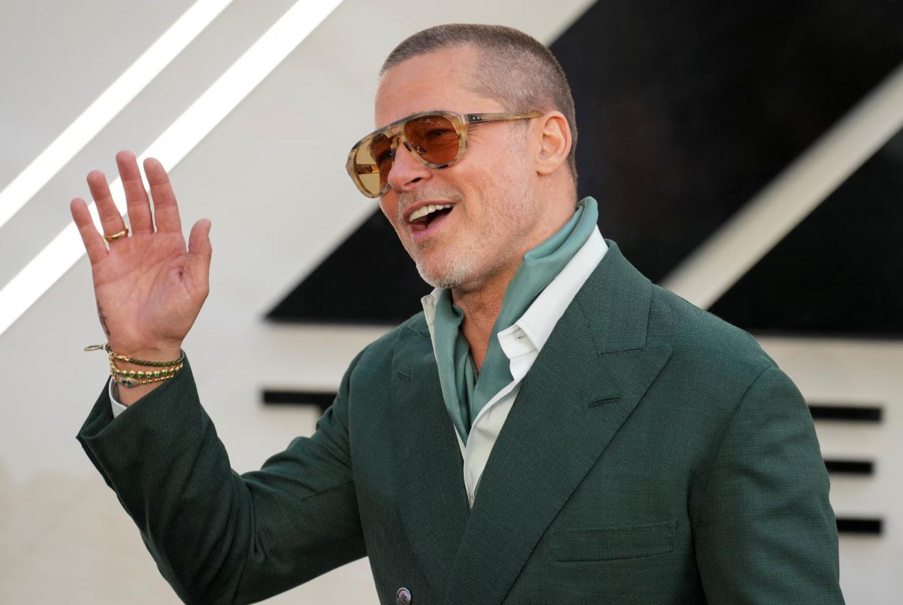 Cast member Brad Pitt attends the "F1: The Movie" European premiere in London, Britain, June 23, 2025.REUTERS