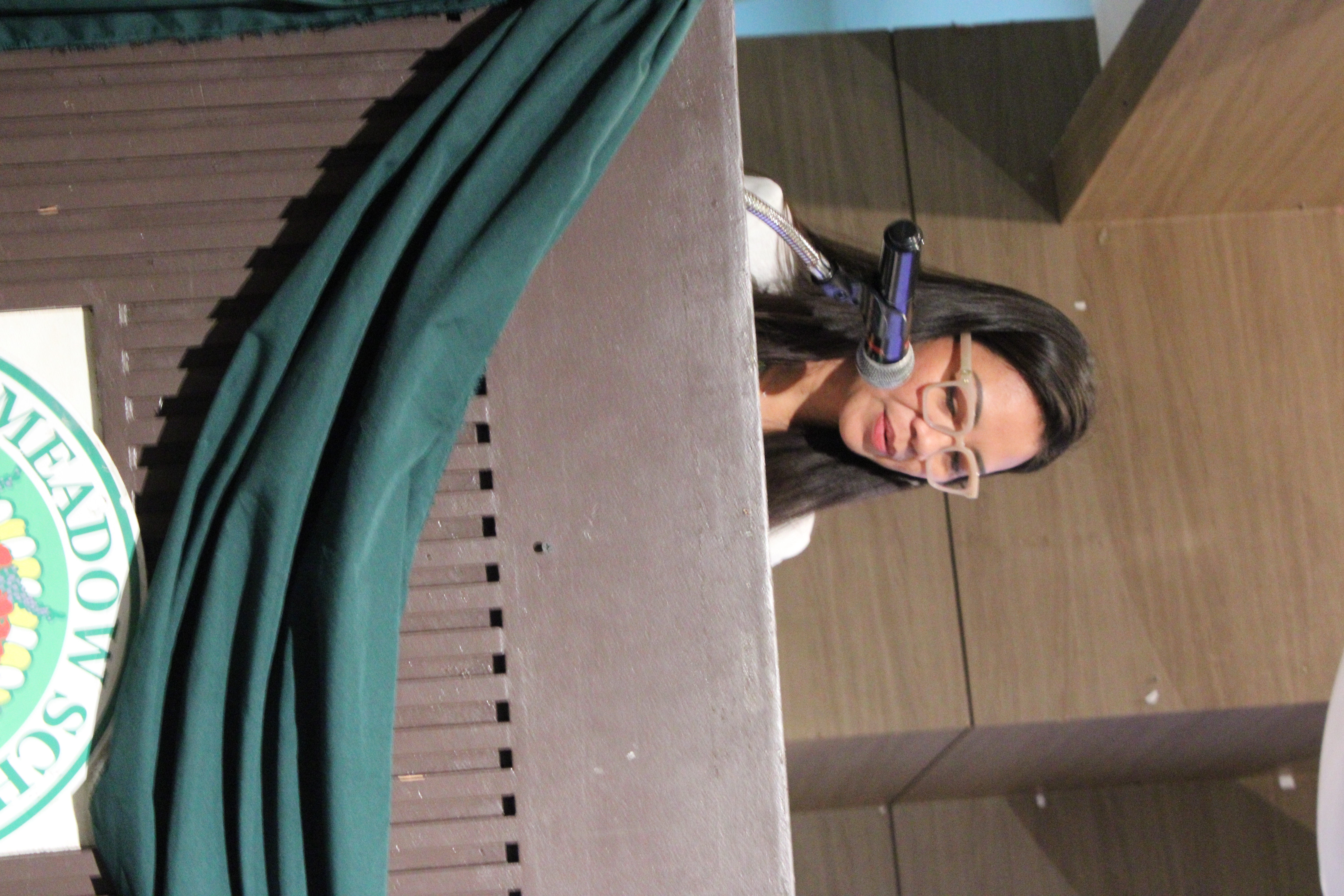 Keynote speaker Alegria "Rhea" Backe