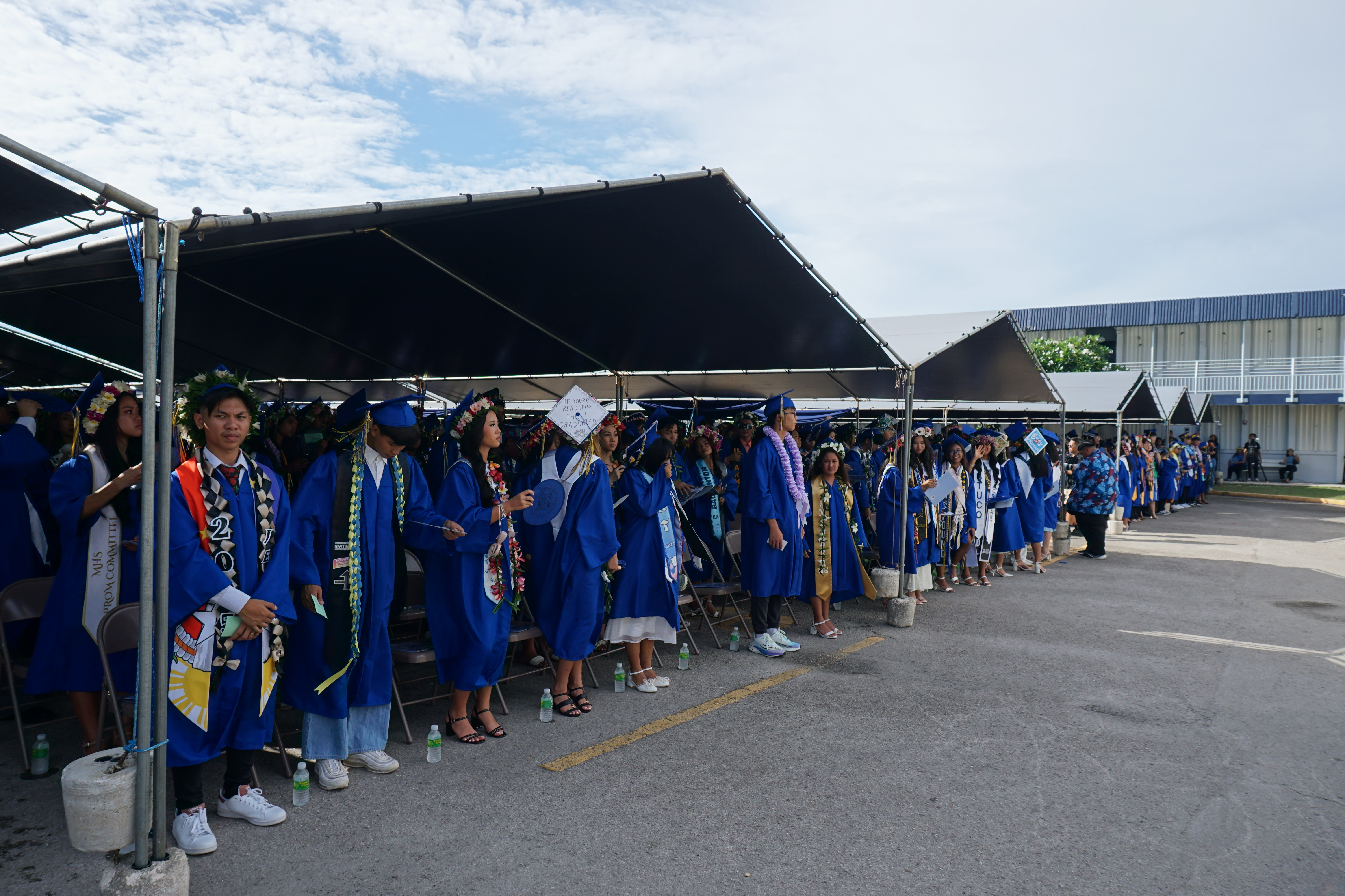This year, Marianas High School graduated 388 seniors.