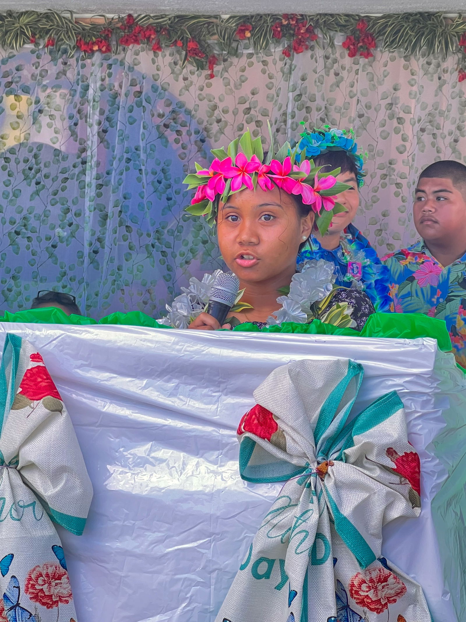 Valedictorian Cheyenne Joy S. Camacho