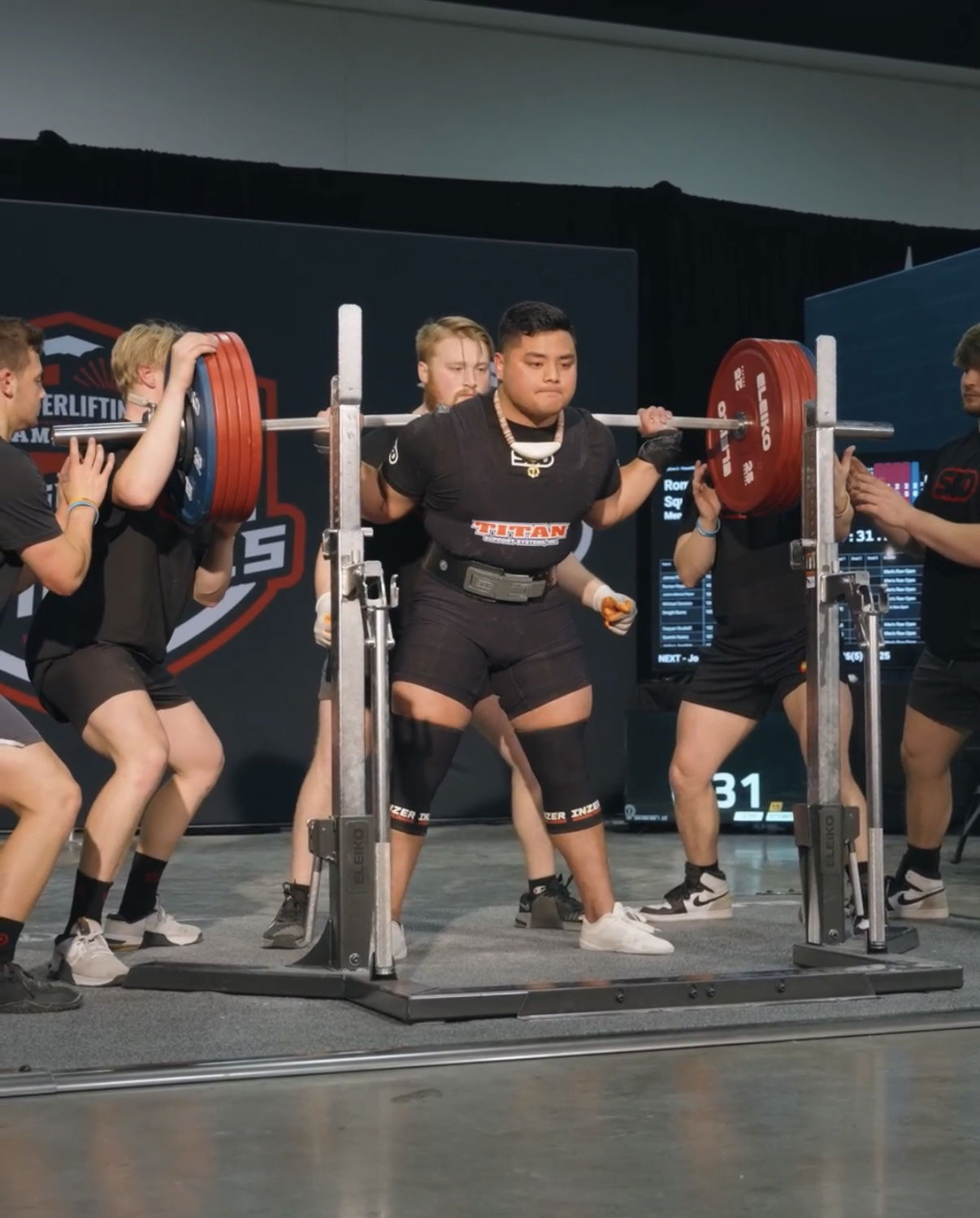 Roman Reyes Jr. prepares for a deadlift in the 105kg Men’s Raw Open Division of the Classic Open Nationals in Atlanta, Georgia.Contributed photo