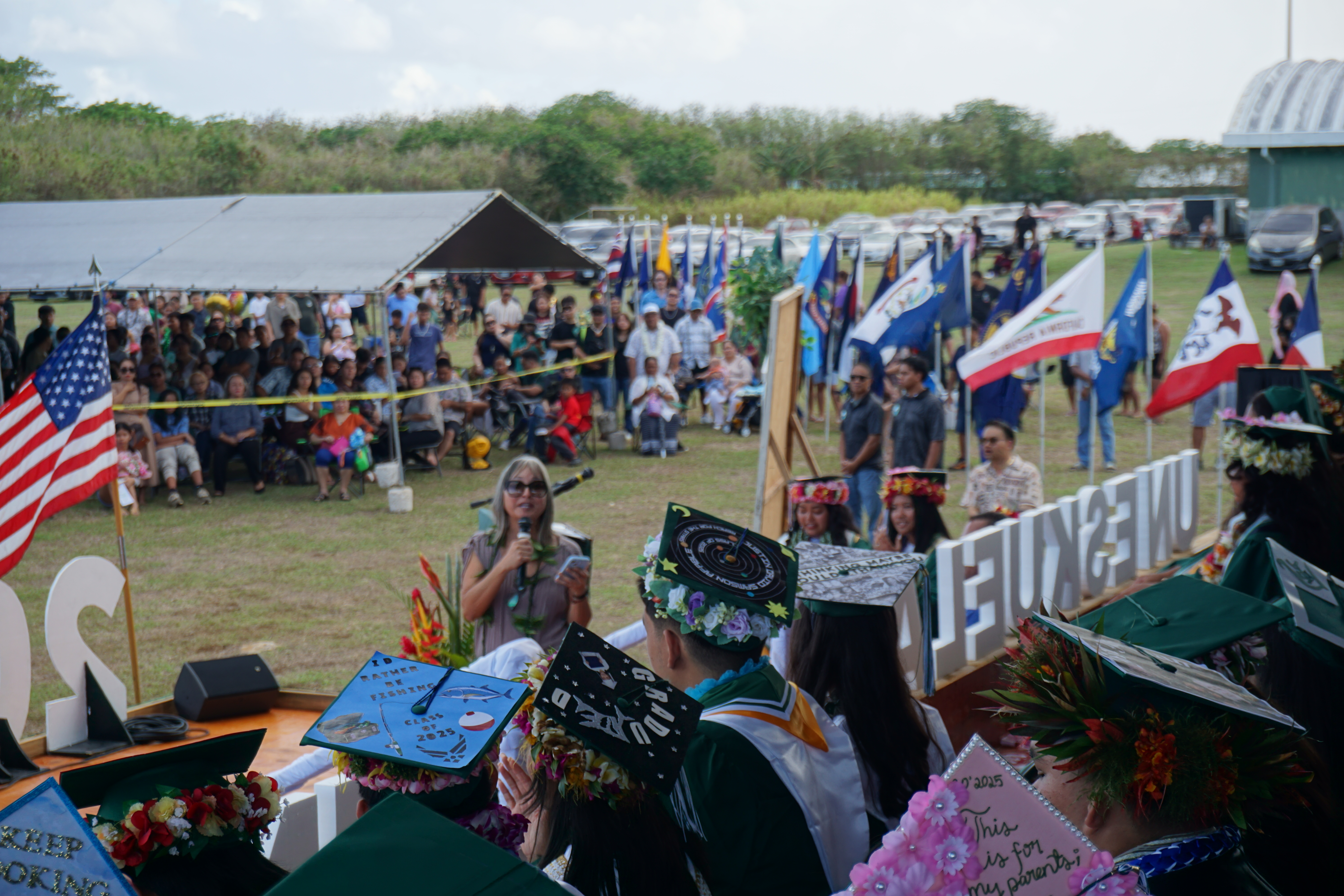 The keynote speaker for the Mantas was Dr. Dora Miura, a Saipan Southern High School teacher and the 2016 CNMI PSS State Teacher of the Year.