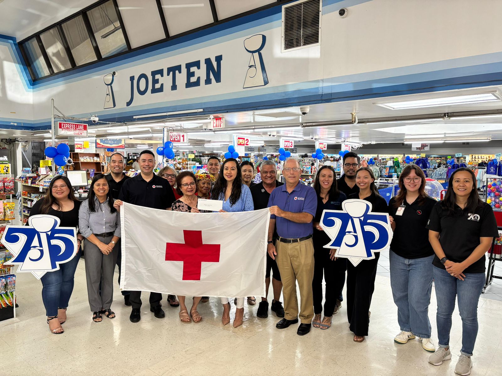 The Joeten Daidai Foundation has donated $10,000 to the American Red Cross-NMI chapter.Contributed photo