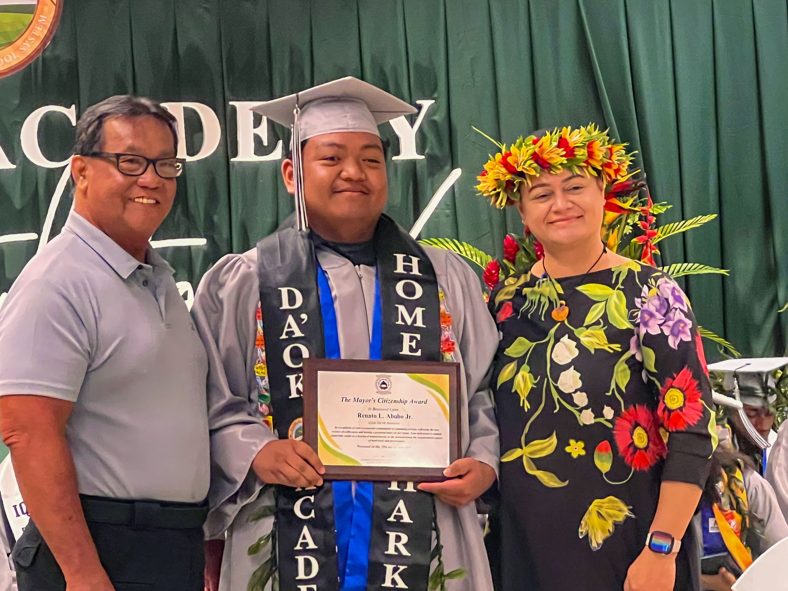 The Mayor's Award went to Renato L. Abubo Jr.