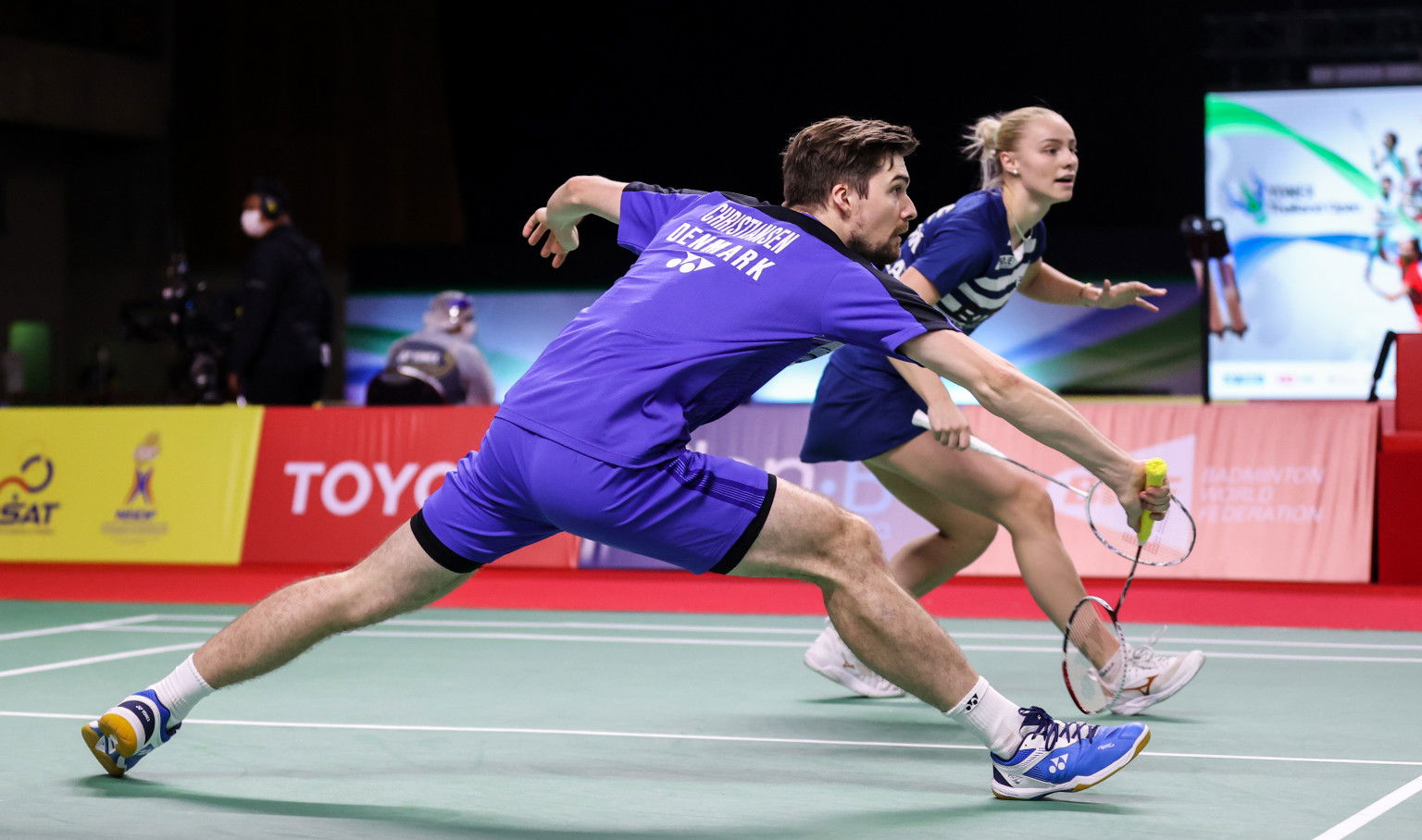 Denmark’s Mathias Christiansen and Alexandra Boje will be among the players to watch in the mixed doubles event in the Crowne Plaza Northern Marianas Open 2025 that will be played from Aug. 5 to 10 at the Ada gym next month.Badminton World Federation photo