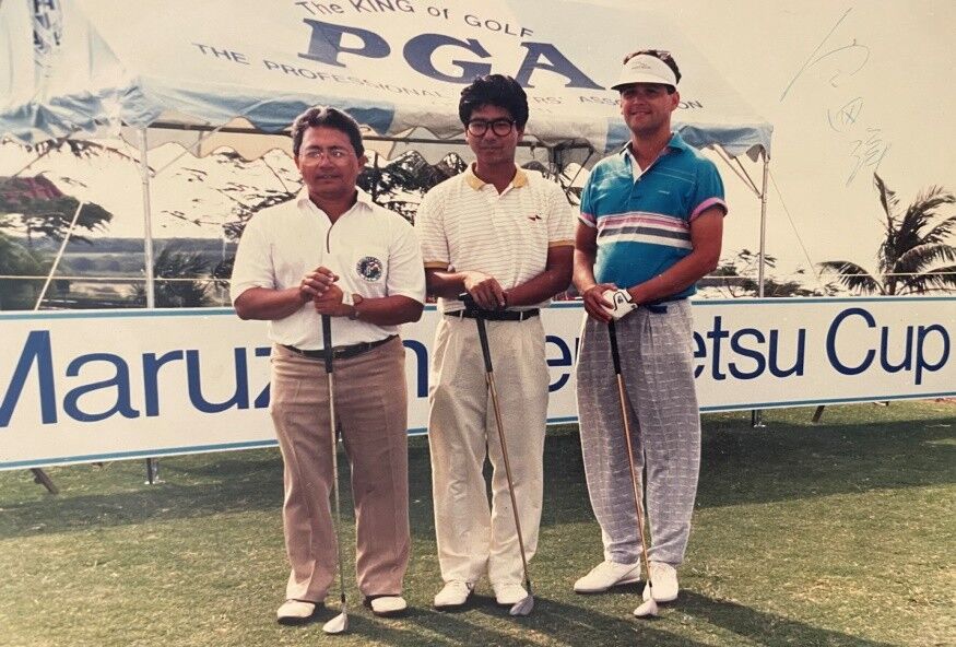 Sen. Juan S. Torres, left, was an avid golfer.