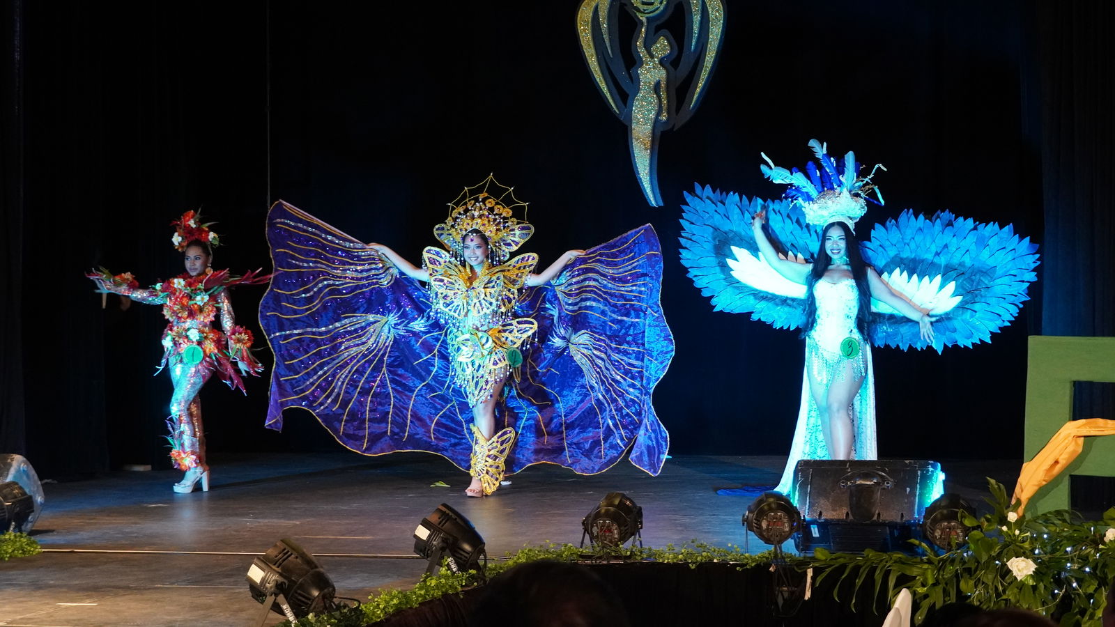 The Native Costume portion of the competition showcased the contestants’ modeling talents.