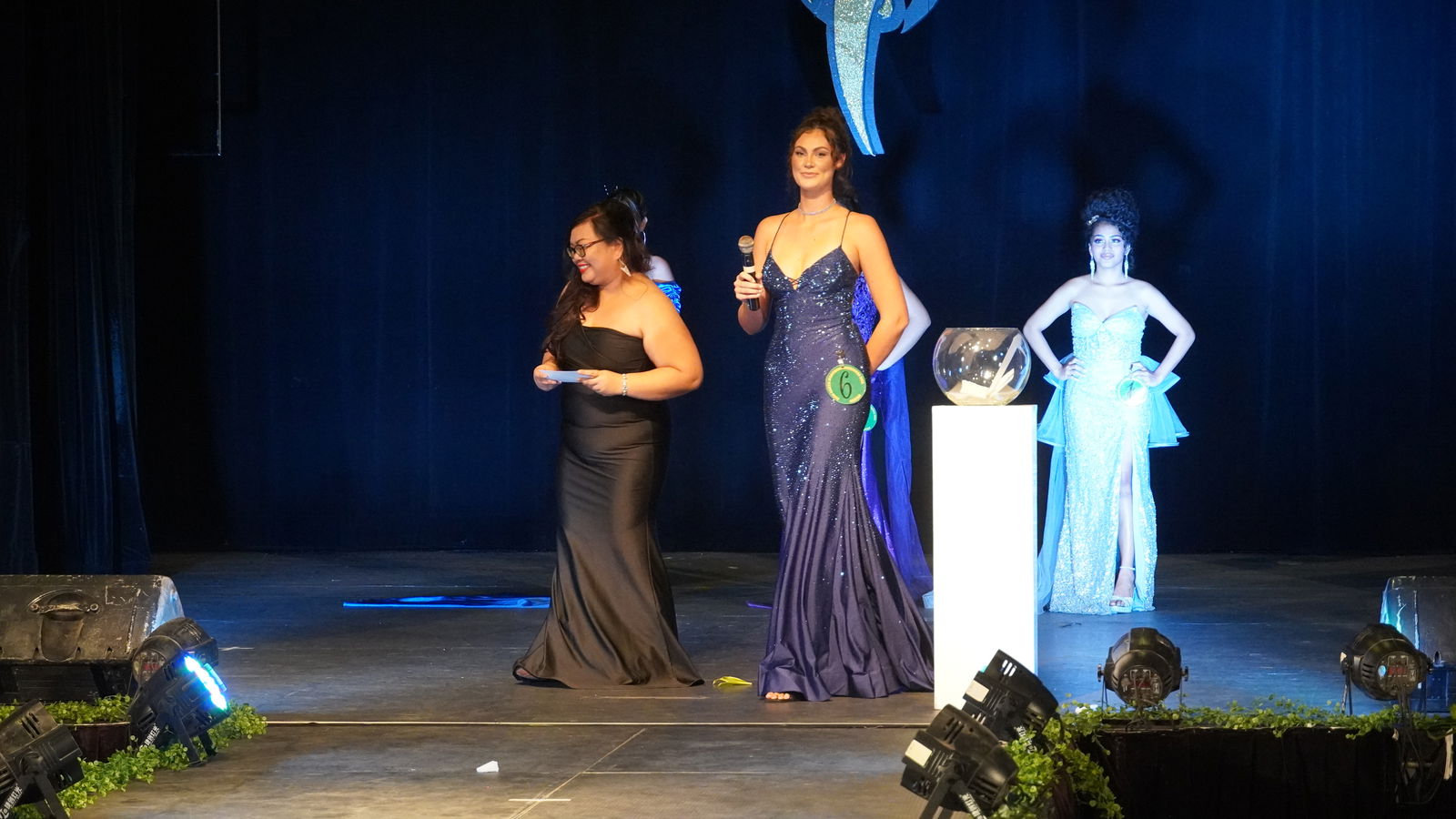 Aria Keilbach is ready for the question-and-answer portion.