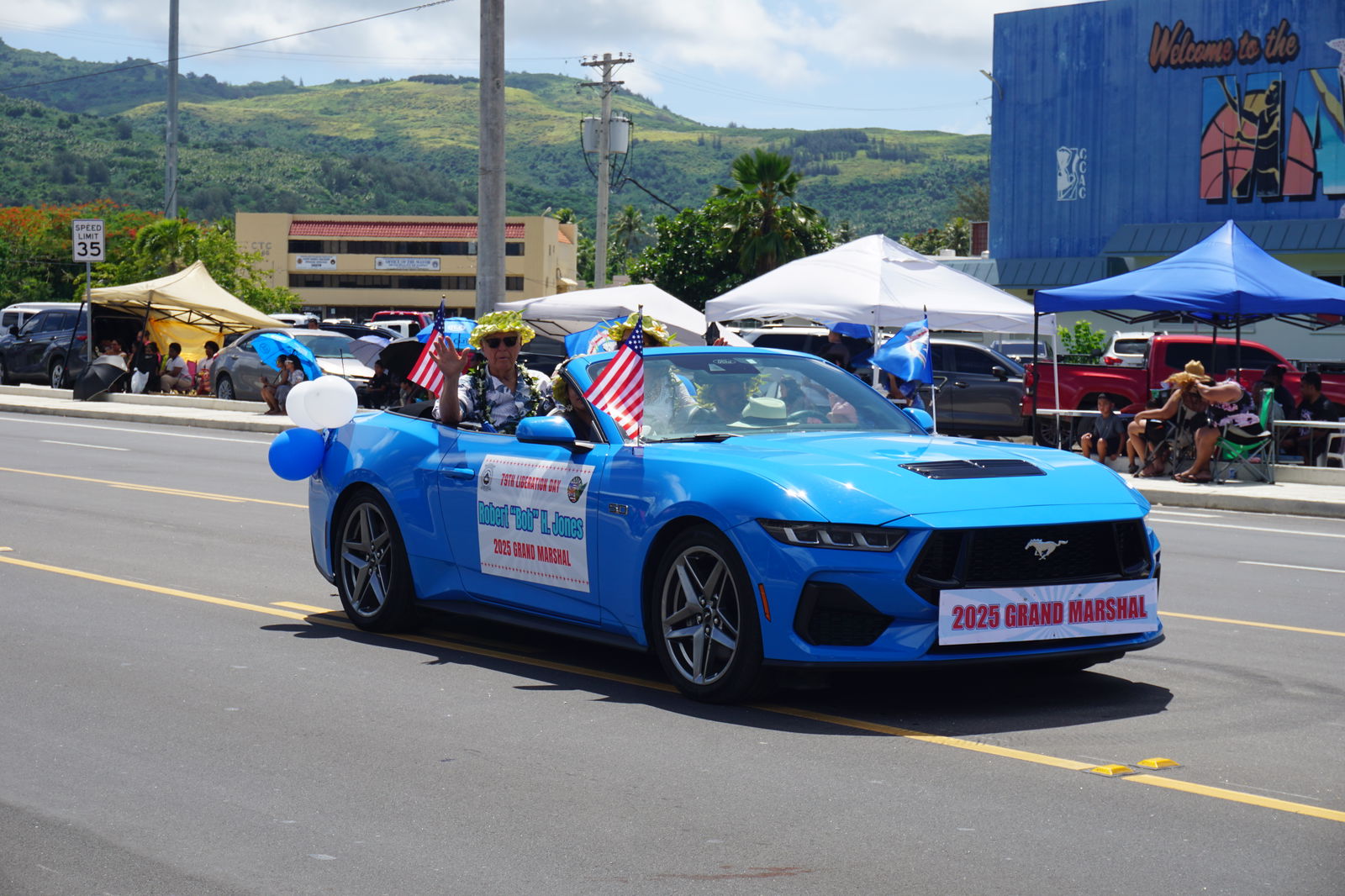 Parade Grand Marshal Bob Jones