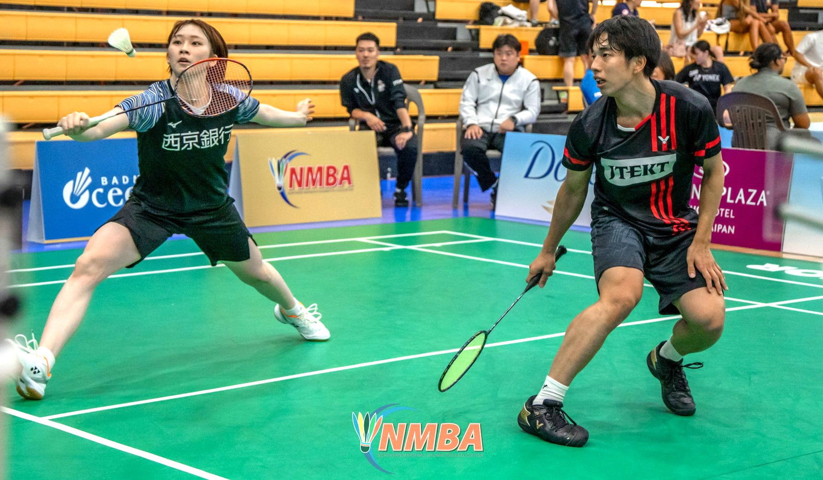 Japanese players in action during the Crowne Plaza Northern Marianas Open 2024 at the Gilbert C. Ada Gymnasium. High-level badminton tournaments return to NMI in August with the Northern Marianas Badminton Association hosting two Badminton World Federation-sanctioned events.Contributed photo