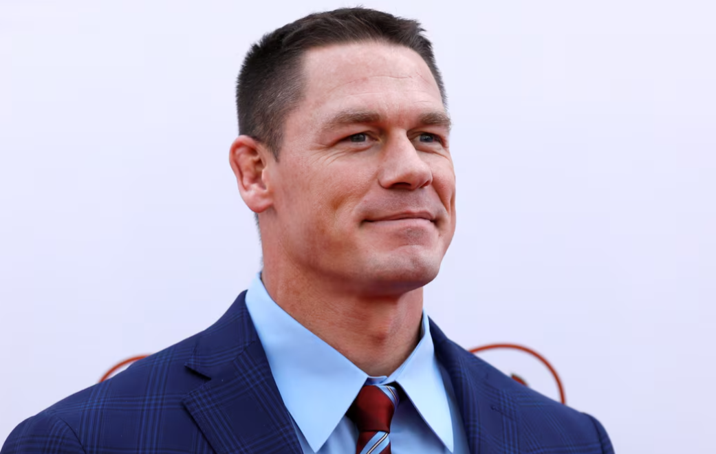 Cast member John Cena poses at the premiere for "Ferdinand" in Los Angeles, California, Dec. 10, 2017.REUTERS