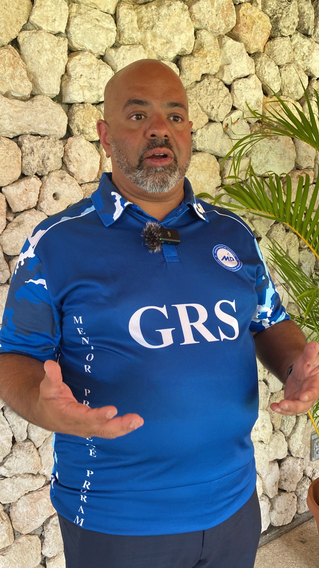 Shehan Goonewardene speaks to the media on Wednesday, Aug. 27, 2025.