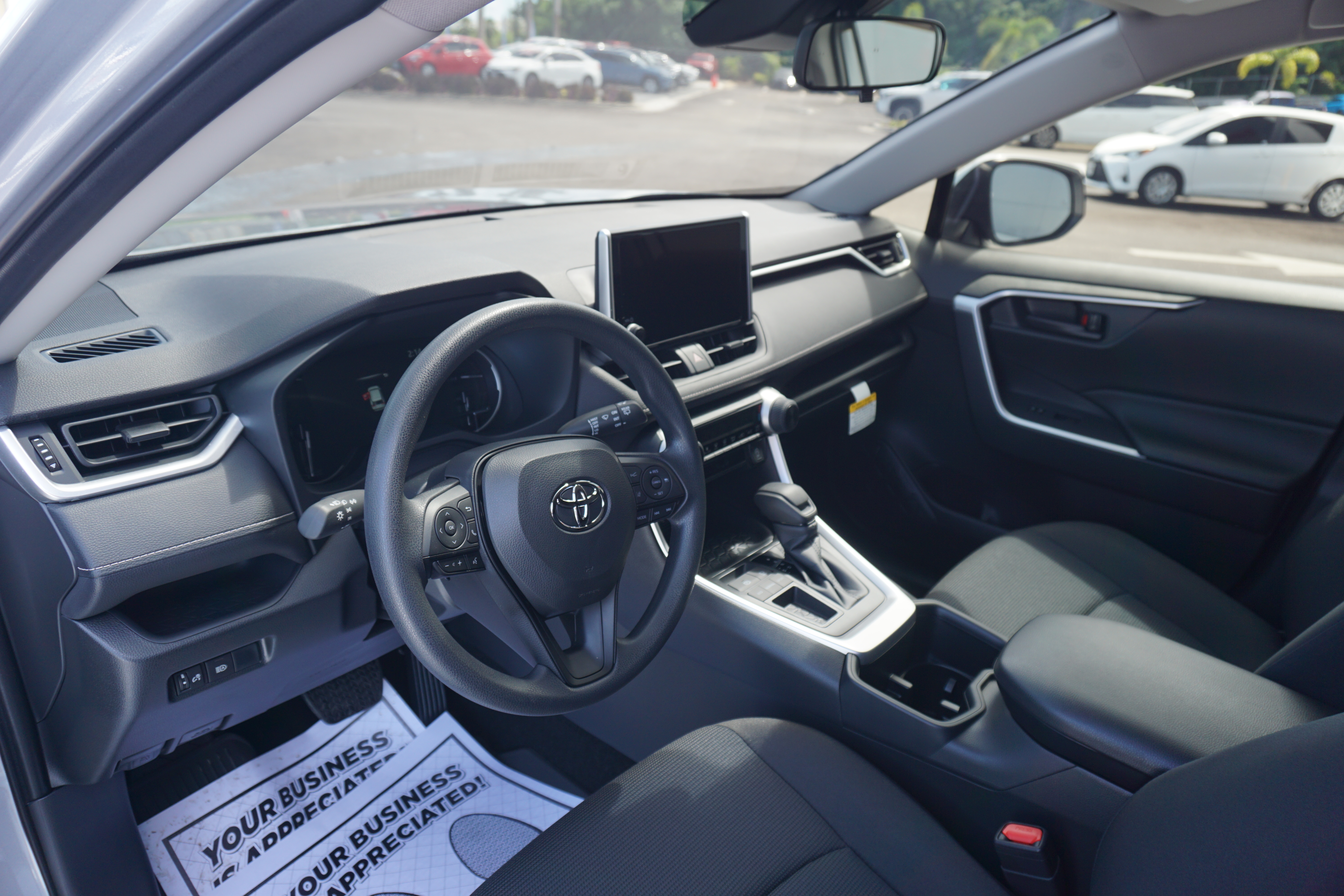 The 2025 RAV4 has a roomy and comfortable interior.