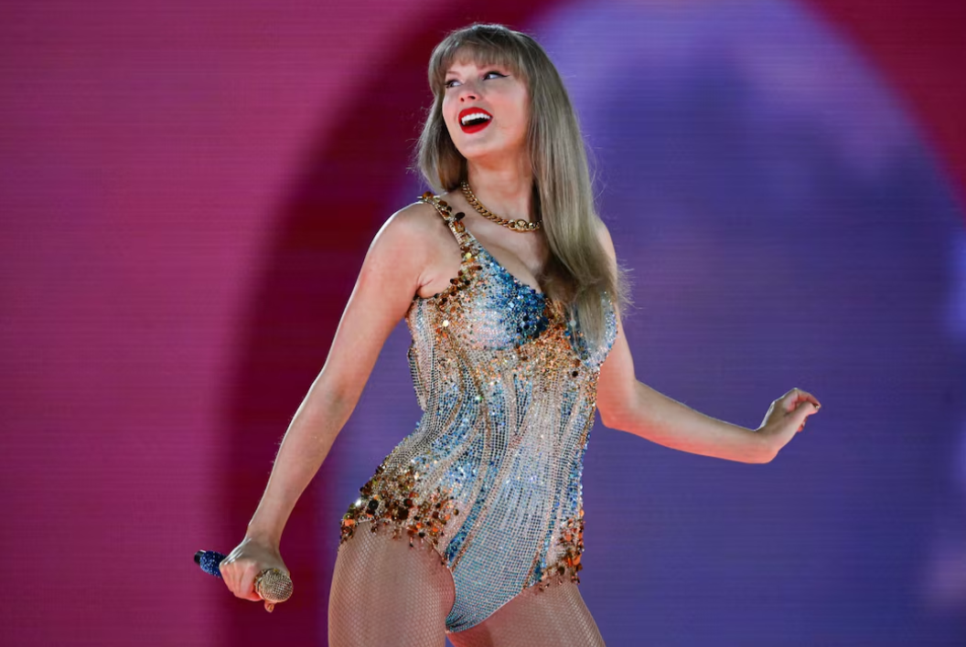 Taylor Swift performs as her record-breaking The Eras Tour comes to an end with the first of her three concerts in Vancouver, British Columbia, Canada on Dec. 6, 2024.REUTERS