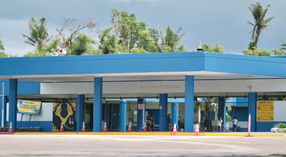 M.U. Lujan Elementary School in Yona on Aug. 2, 2023.Photo by Frank San Nicolas/The Guam Daily Post